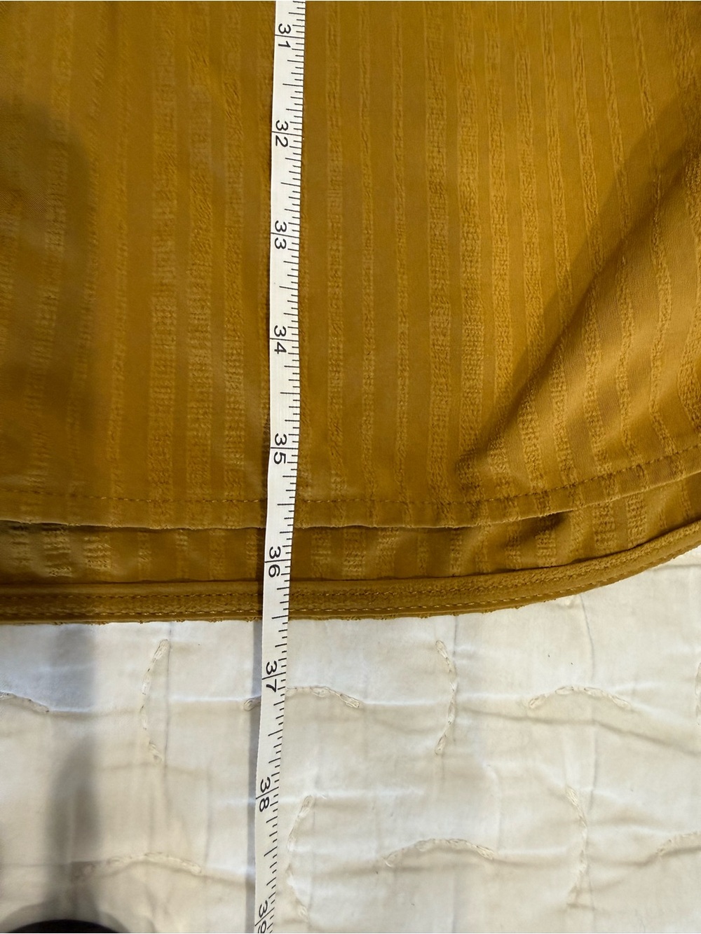 Title Nine Speed Racer Tunic Dress - Mustard - Picture 5 of 6